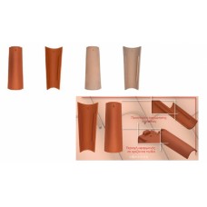 Roof Tile Παναγιωτοπούλου Byzantine Natural Color
