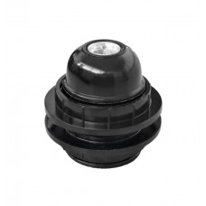 Bakelite Screw Lamp Socket E27 Black