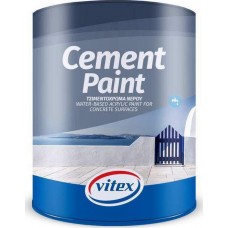 Cement Paint Water-Based White 3Lt