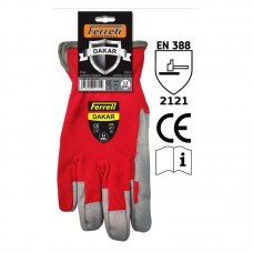 Leather Gloves  Dakar Ferreli XL