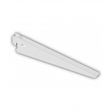 Shelf Bracket with Gap White 17cm