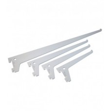 Shelf Bracket Thin White 15cm