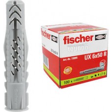 Wall Plug  6*5 r ux Fischer 100pc.