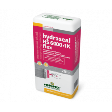 Hydroseal HS 6000-1K Flex Flexible one-component fiber-reinforced waterproofing cementitious slurry 20kg